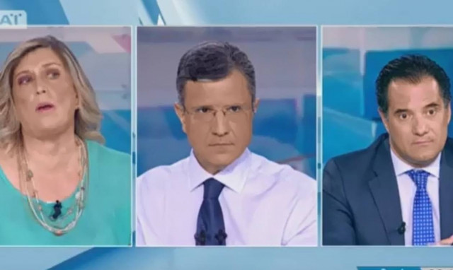 Άγριος καβγάς στον ΣΚΑΙ: Αρπάχτηκαν Άδωνις - Καρακώστα – Άρον άρον σε διαφημίσεις ο Αυτιάς (vid)