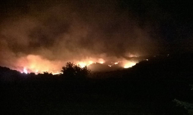 Φωτιά ΤΩΡΑ: Μάχη με τις φλόγες στο Αδάμι Αργολίδας