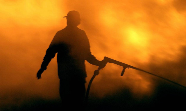 Πύρινος εφιάλτης σε Σπέτσες και Ανάβυσσο - Οι φλόγες έφτασαν μέχρι τις αυλές των σπιτιών (pics+vids)