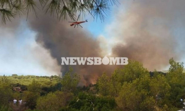 Φωτιά στις Σπέτσες: Οι εικόνες του τρόμου από τον πύρινο εφιάλτη (αποκλειστικές φωτογραφίες)