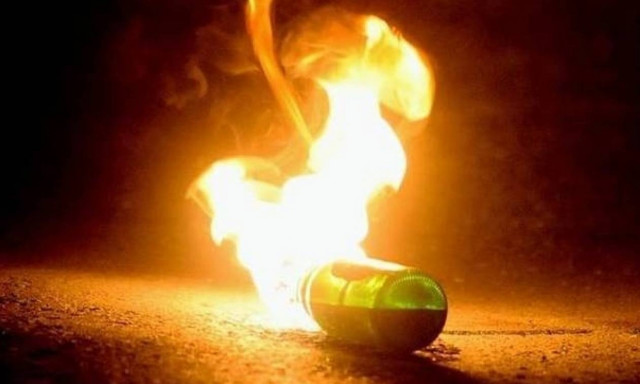 Θεσσαλονίκη: Μολότοφ και ζημιές έξω από το γήπεδο του Άρη