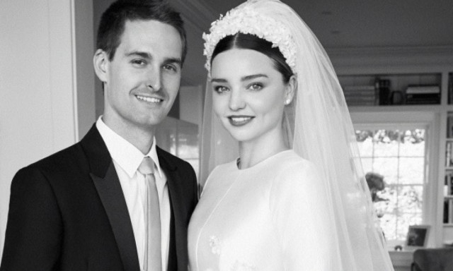 Εμπνευσμένο από την Γκρέις Κέλι το νυφικό της Μιράντα Κερ (pics)