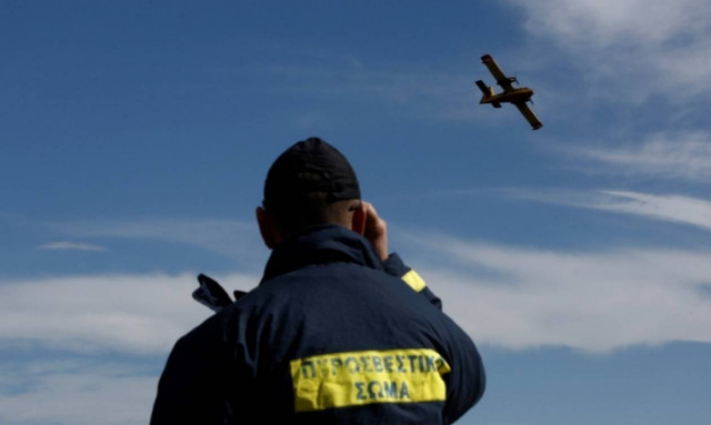 Μυτιλήνη: Υπό πλήρη έλεγχο η μεγάλη φωτιά