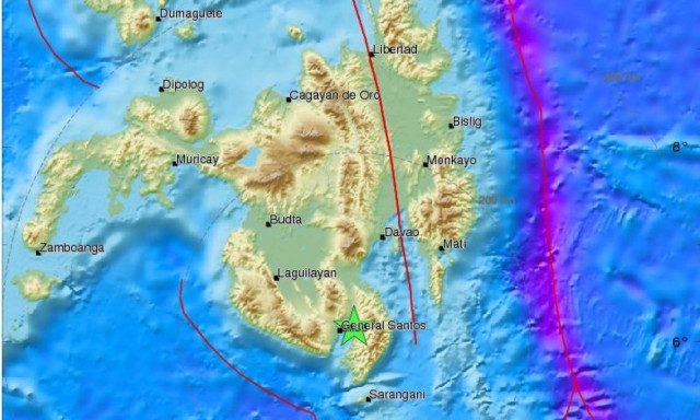 Ισχυρός σεισμός 5,8 Ρίχτερ συγκλόνισε τις Φιλιππίνες