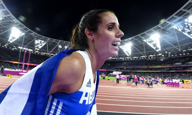 Κατερίνα Στεφανίδη: Δείτε το «χρυσό» άλμα στα 4.91μ (vid)