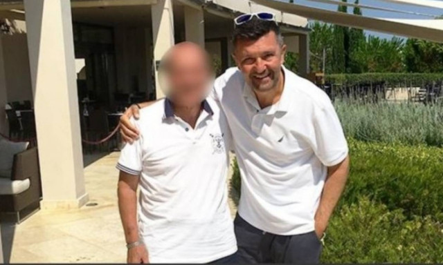 Ποιο «θρύλο» του ελληνικού ποδοσφαίρου συνάντησε ο Δημήτρης Μάρκος; (pics)