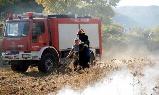 Ο χάρτης πρόβλεψης κινδύνου πυρκαγιάς για τη Δευτέρα 7/8 (pic)