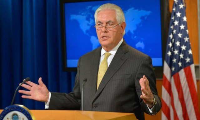 Tillerson says U.S., Russia can settle problems, ease tension