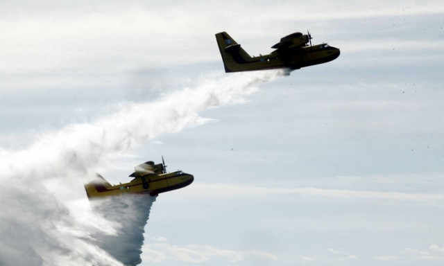 Φωτιά Βόρεια Ήπειρος: Δύο καναντέρ το πρωί στα χωριά της ελληνικής μειονότητας