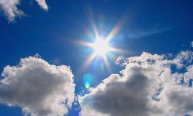 Weather forecast: Sunny on Monday