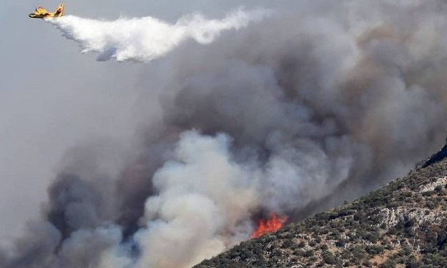Φωτιά ΤΩΡΑ: Πύρινος εφιάλτης σε Ζάκυνθο και Ηλεία (pics & vid)