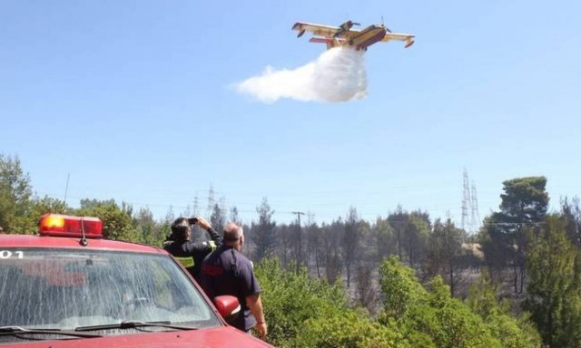 Πορτοκαλί συναγερμός! Ο χάρτης πρόβλεψης κινδύνου πυρκαγιάς για την Πέμπτη 17/8 (pics)