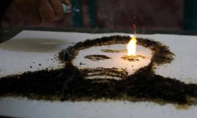 Συγκλονιστικές εικόνες: Πορτρέτα από καπνό