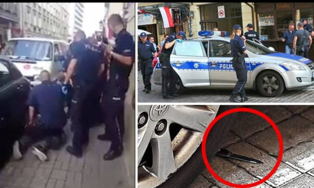 Πανικός στη Βαρσοβία: Μαχαίρωσαν αστυνομικό έξω από συναυλιακό χώρο (pics+vid)