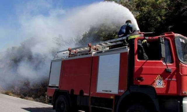 Fire breaks out in western Achaia