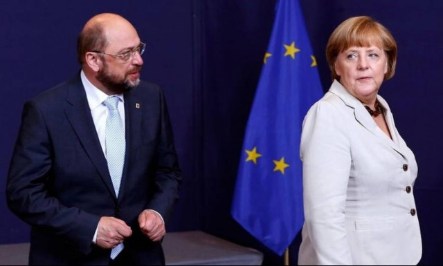 Σκληρή επίθεση Σουλτς προς Μέρκελ: Είναι εκτός πραγματικότητας