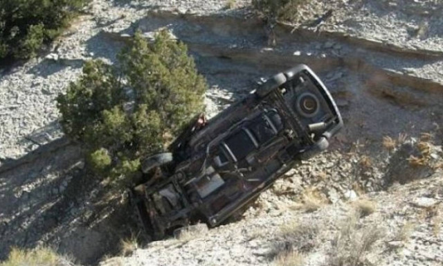 Τραγωδία στη Λάρισα: Αγροτικό αυτοκίνητο έπεσε σε χαράδρα -  Ένας νεκρός από την πτώση