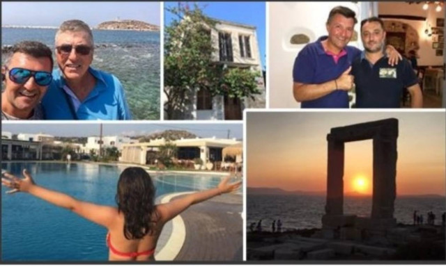 Οι συγκινητικές στιγμές του Δημήτρη Μάρκου στη Νάξο! (pics)