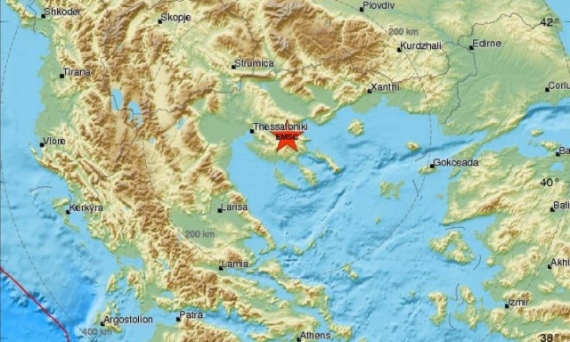 Σεισμός στη Βόλβη