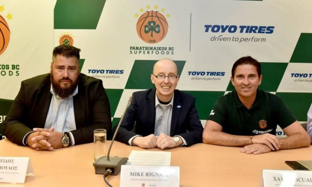 ΚΑΕ Παναθηναϊκός Superfoods και Toyo Tires παρουσίασαν τη συνεργασία τους