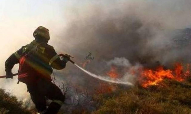 Φωτιά σε εξέλιξη στα Δερβενοχώρια