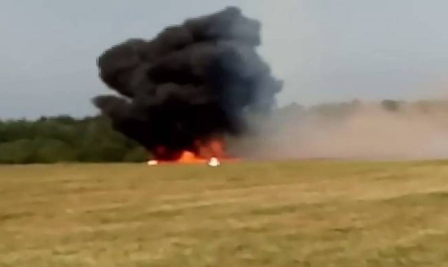 An-2 plane crashes outside Moscow, killing 2