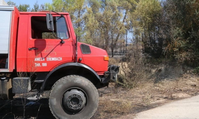 Ο χάρτης πρόβλεψης κινδύνου πυρκαγιάς για τη Δευτέρα 4/9 (pic)