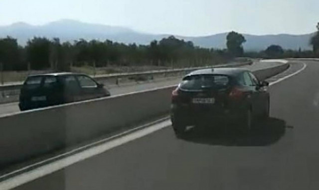 Βίντεο - ΣΟΚ από την Εθνική Οδό Καλαμάτας - Κορίνθου!