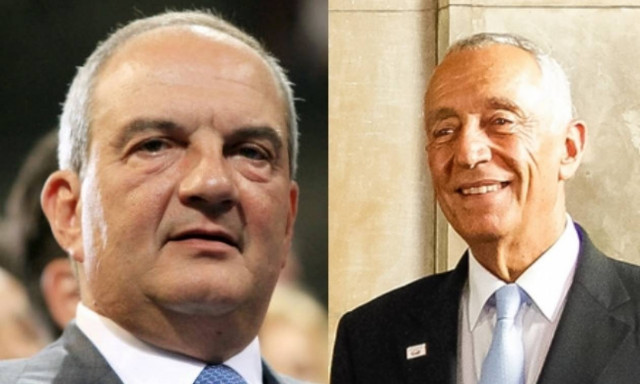 Τετ-α-τετ Καραμανλή με τον Πρόεδρο της Πορτογαλίας