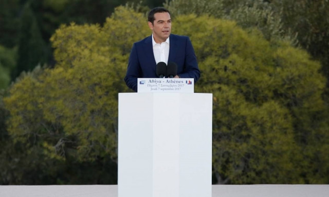 Ομιλία Τσίπρα στην Πνύκα: Αυτή την Ευρώπη πρέπει να την αλλάξουμε