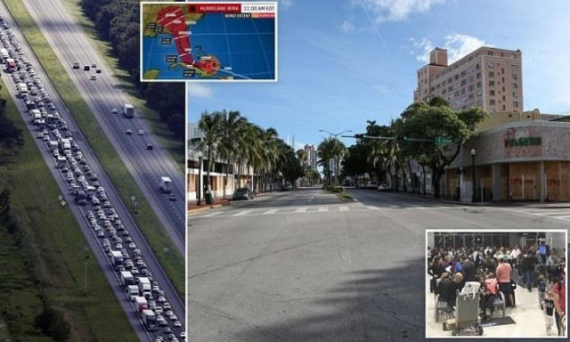 Τυφώνας Ίρμα: Σε κατάσταση πανικού η Φλόριντα - Άδειασαν βενζινάδικα και σούπερ μάρκετ (pics)