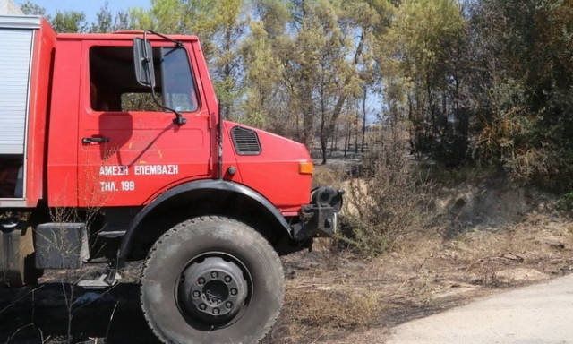 Ο χάρτης πρόβλεψης κινδύνου πυρκαγιάς για την Παρασκευή 15/9 (pic)