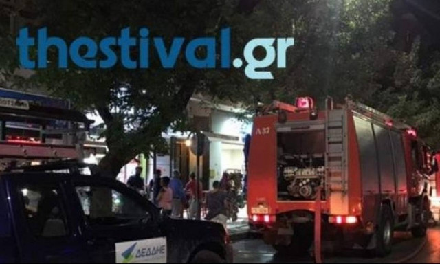 Φωτιά στα ΚΤΕΛ Θεσσαλονίκης