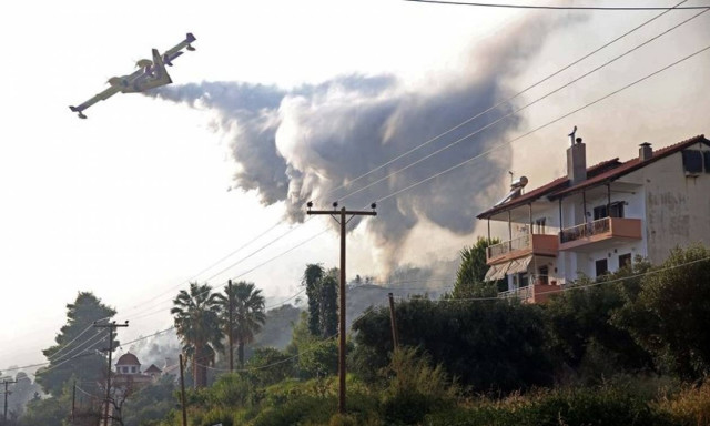 Χαλκιδική: Σε επιφυλακή η Πυροσβεστική Υπηρεσία