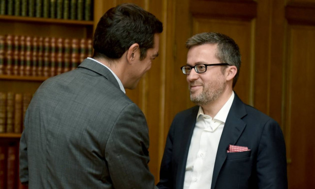 Τι συζήτησαν ο Τσίπρας με τον Ευρωπαίο Επίτροπο Καινοτομίας στο Μαξίμου