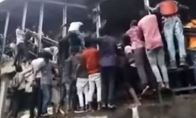 Mumbai railway station stampede kills 22 amid heavy rain