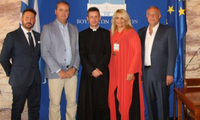 Η Προεδρία των Βραβείων Sciacca στη Βουλή των Ελλήνων και στο Υπουργείο Εξωτερικών