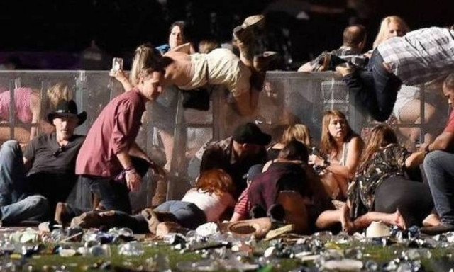 Las Vegas shooting: Police search for gunman's motive