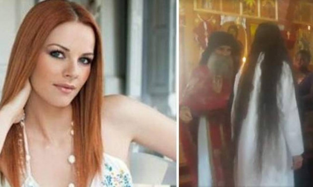 Η όμορφη ηθοποιός Ναταλία Λιονάκη χειροτονήθηκε μοναχή (pics+vid)