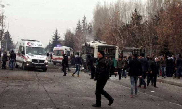 Έκρηξη Τουρκία: Δύο στρατιωτικοί νεκροί