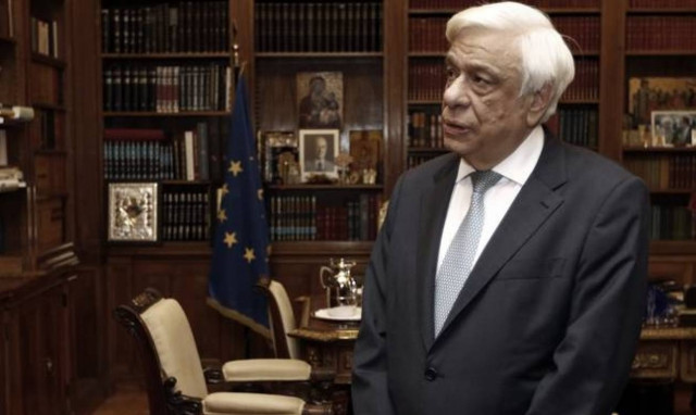 President Pavlopoulos meets with Nicolas Sarkozy