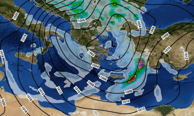 Καιρός: Ραγδαία επιδείνωση τις επόμενες ώρες – Έρχονται ισχυρές καταιγίδες και χιόνια