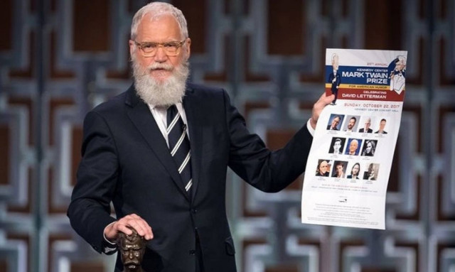 Στον Ντέιβιντ Λέτερμαν το βραβείο Μαρκ Τουέιν για το Αμερικανικό χιούμορ