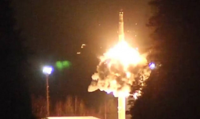 Επιτυχημένη η δοκιμή του… ρωσικού «Σατανά» που μπορεί να αφανίσει ολόκληρες χώρες (video)