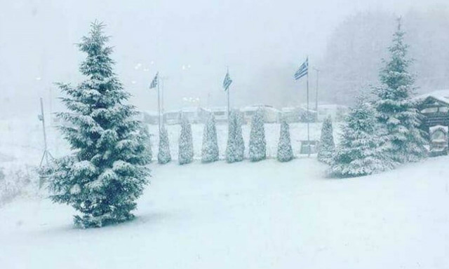 Καιρός: Χιόνισε σε Φλώρινα, Κοζάνη, Καστοριά – Δείτε βίντεο και φωτογραφίες