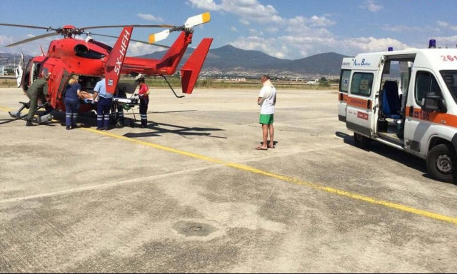 Αεροδιακομιδή 72χρονου από το Άγιο Όρος στο ΑΧΕΠΑ