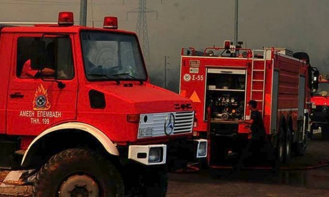 Χαλκιδική: Στις φλόγες η Ιερά Μονή Ευαγγελισμού στην Ολυμπιάδα