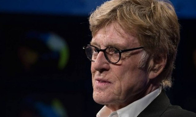 Ο Ρέντφορντ σε εκδήλωση της γυναίκας για τη σωτηρία του πλανήτη