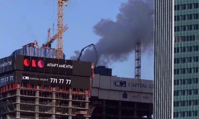 Ρωσία: Πυρκαγιά στο κτήριο της Υπηρεσίας Πληροφοριών της Μόσχας