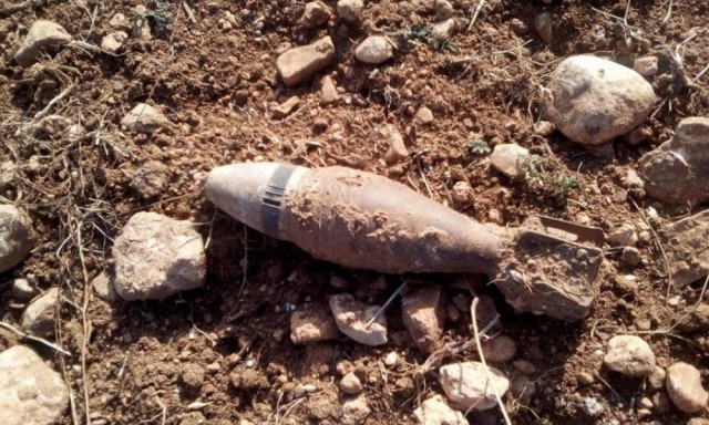 Θεσσαλονίκη: Εντοπίστηκαν βλήματα σε χωράφι στον Άγιο Αθανάσιο